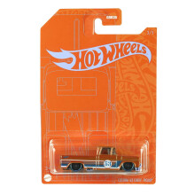Hot Wheels Orange & Blue 53  Anniversary Custom '62 Chevy Pickup Truck 3/5 Diecast 1: 64th Scala