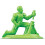 Mattel Dino-Riders Rulon Krieger Battle Pack 2