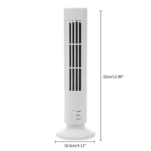 Portable Air Cooler Vertical Bladeless Fan USB 1
