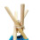 JEKANEL Teepee Stabiliztor tyce Fixator Anti-Collapse Kit pro 4 tyce Detsk Teepee - Make Tee Pee Stability 1