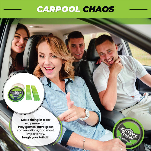 Carpool Chaos - Παιχνίδια Αυτοκινήτου, Ταξιδιού, Δρόμου για Παιδιά 8-12 1