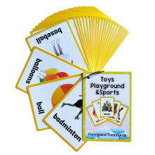 Lilias Toys Schede flash per parchi giochi e sport Giocattoli didattici per bambini Giocattoli prescolari Forniture per la scuola materna Fornitu