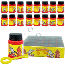 24 Mini Seifenblasen Flaschen - für Feuerwehr, Paw Dog Patrol Party