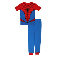 Dwuczesciowy, dopasowany zestaw pizam bawelnianych Marvel dla chlopcw Spider-Man KOSTIUM PAJAKA 4