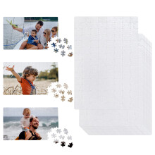 MAIKESUB Sublimation Puzzle Blanks 10 Sets Jigsaw Puzzles 120Pieces
