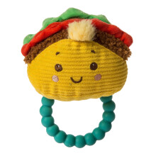 Mary Meyer Sweet Soothie Zachte babyrammelaar met bijtring Taco
