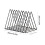 Nordic Triangle Wrought Iron Desktop Storage Rack 2