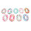 30 Pcs Sensor Covers for G6 9 Flower Patterns 14