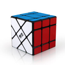 AMAZA 3x3 Speed ??Cube QiYi zabawki YJ Fisher Cube 3x3x3 Magiczna kostka predkosci Puzzle czarna solidna i gladka Speed ??Cube Puzzle zabawka