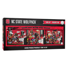 YouTheFan NCAA NC State Wolfpack Game Day in The Dog House 1000pc Puzzle