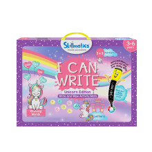 Skillmatics Educational Game - I Can Write Unicorn Edition Genanvendelige aktivitetsmtter med 2 Dry Erase Markers-gaver til alderen 3 til 6