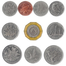 Zld-foki-szigetek 10 vegyes rme | 5-100 escudo | Rgi afrikai rmegyujtemny 1975 ta