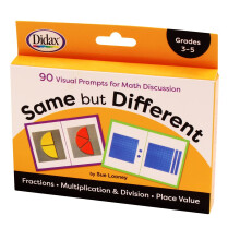 Didax Educational Resources Tarjetas iguales pero diferentes Grados 3-5 Multicolor