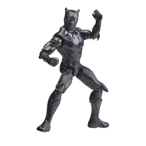 Marvel Marvel Mech Strike Mechasaurs Pantera Negra de 4 polegadas com Garra de Sabre Figuras de ao Brinquedos de super-heris para crianas de 4 anos ou mais 2