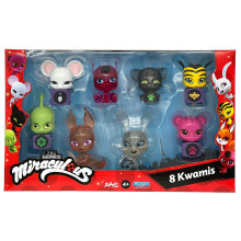 Bandai - Miraculous - 8 Kwamis Set - Mini-Figuren Kollektion - P50532