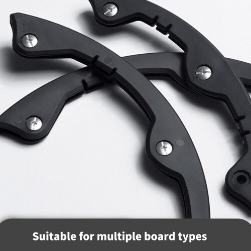 Skateboard Cover Protector Silicone Bumper Edge Protector Strips for Snowboard - Durable, Flexible, Universal Fit 2