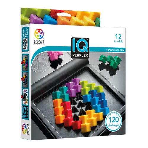 Παιχνίδι Παζλ SmartGames IQ Perplex για Ταξίδια με 120 Προκλήσεις για 12+ 1