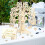 Wood Tree Frame Guest Book with Stand Unique 4