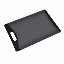 pp cutting board antibacterial non-slip for vegetable and meat black