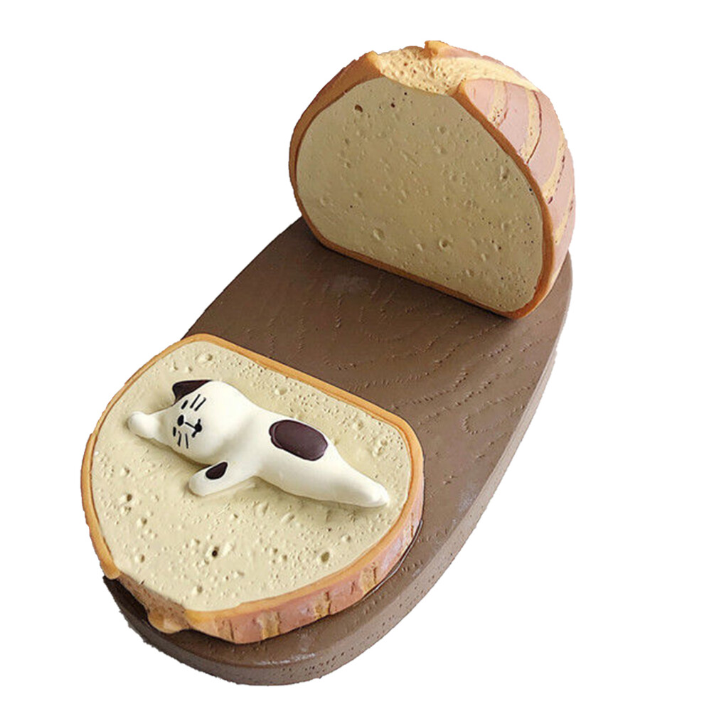 Toast Tablet Stand Holder Resin Cute Fun Desktop 8142674611426