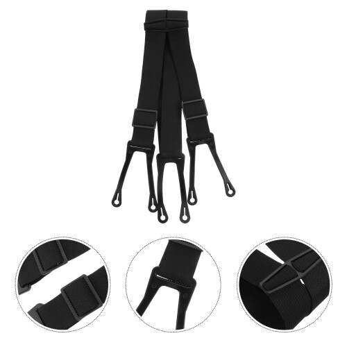Eishockey Hosenträger Elastisch Schwarze Sportschutzausrüstung 2