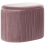 Beliani Storage Pouffe RICHLAND Velvet Pink 1