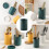 One Set Ceramic Chopstick Holder With Base 11