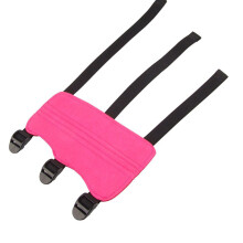 Verstellbare 3-Riemen Arm Guard Wrap in Pink Für Bogensport