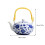Decorative Retro Ceramic Teapot with Handle Practical for Storage 2