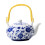 Decorative Retro Ceramic Teapot with Handle Practical for Storage 7