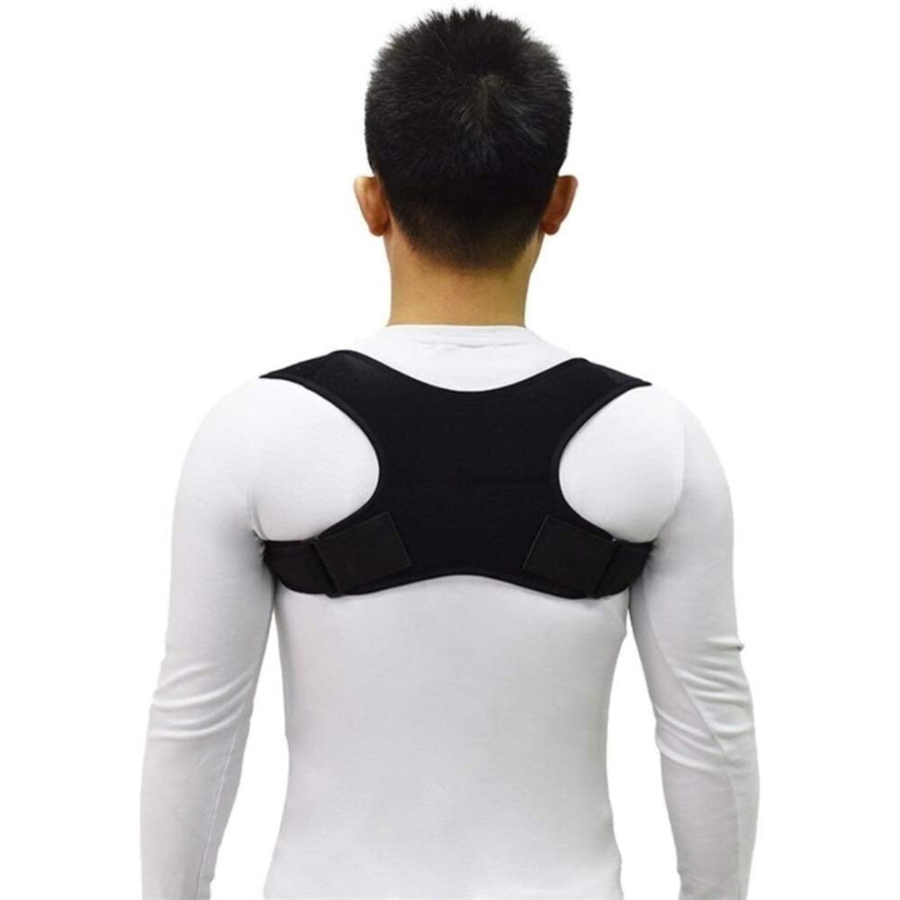 Upper Back Corrector Clavicle Support Brace Strap for Posture Correction Adjustable Size Breathable Material