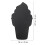 Ice Cream Shaped Board Kitchen Hanging Chalkboard Black 1set 3