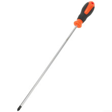 30.5 cm Magnetic Cross Screwdriver with Rubber Grip for Heavy-Duty Use, Phillips Head, Durable and Ergonomic Design