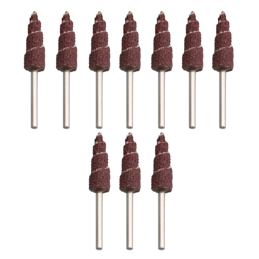 Conical Flap Sandpaper Deburring Wheel Grinding Head 10 Pack 80 Grit Rotary Polishing Tools For Metal And Wood 6482260978369
