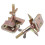 Silk Screen Printing Metal Butterfly Hinge Clamp Hobby Tool 2 Piece Set for Craft Projects 1