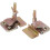 Silk Screen Printing Metal Butterfly Hinge Clamp Hobby Tool 2 Piece Set for Craft Projects 2