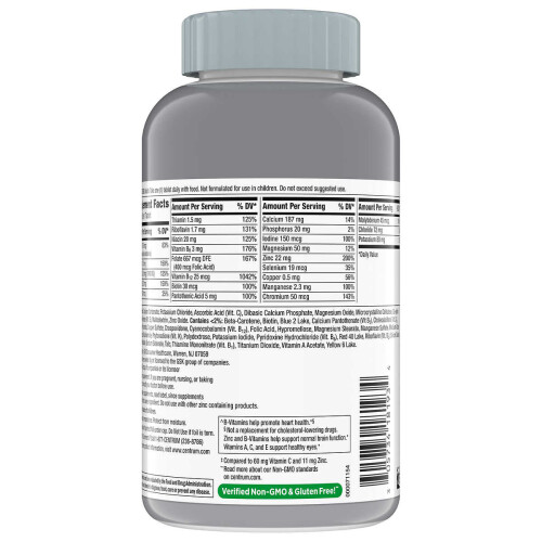 Centrum Centrum Silver Multivitamín pro dospělé nad 50 let, 325 tablet 2