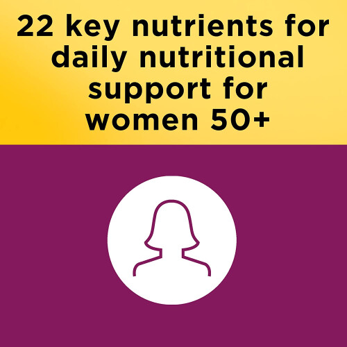 Nature Made Nature Made Multi For Her 50+, 90 Tablets, No Iron 2