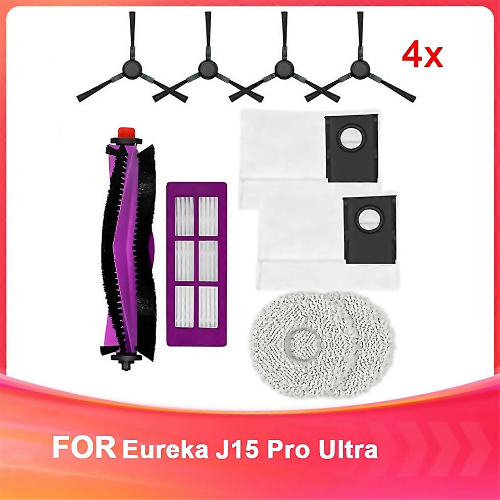 For Eureka Robot Vacuum Cleaner J15 Pro Ultra