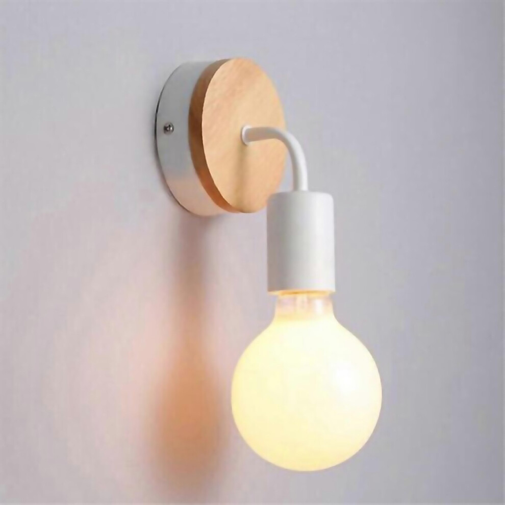 For Nordic Postmodern Small Wall Light Simple Bathroom Light White