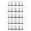 For 50pcs Epoxy Adhesive Mixing Nozzle Static Mixing Nozzle 1