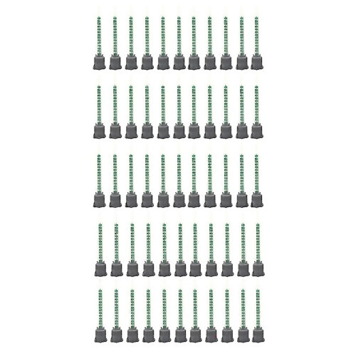 For 50pcs Epoxy Adhesive Mixing Nozzle Static Mixing Nozzle