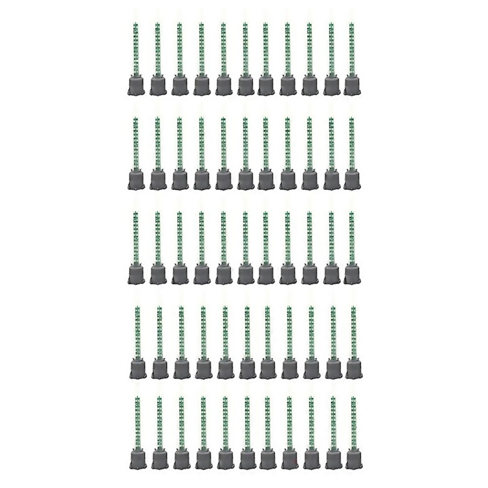 For 50pcs Epoxy Adhesive Mixing Nozzle Static Mixing Nozzle