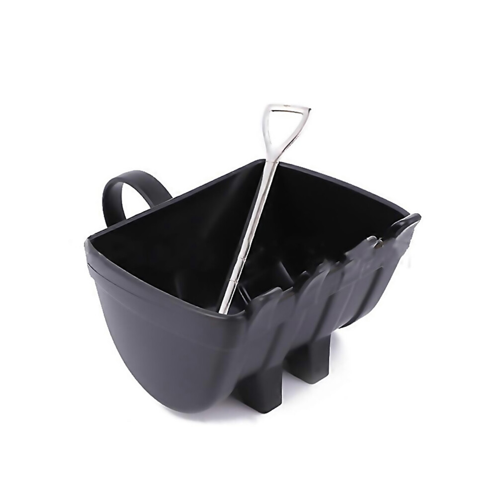 For Coffee Cup Excavator Bucket Cup With Shovel Spoon Tea Cup Black-image-OPC-PJYGZ7D-NEW