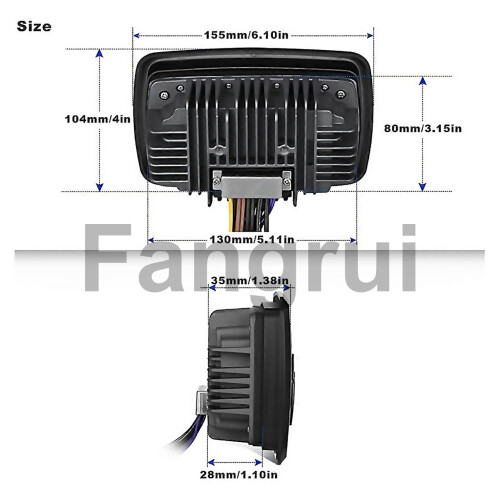 For Waterproof Bluetooth Fm Am Digital Media Audio Player 2