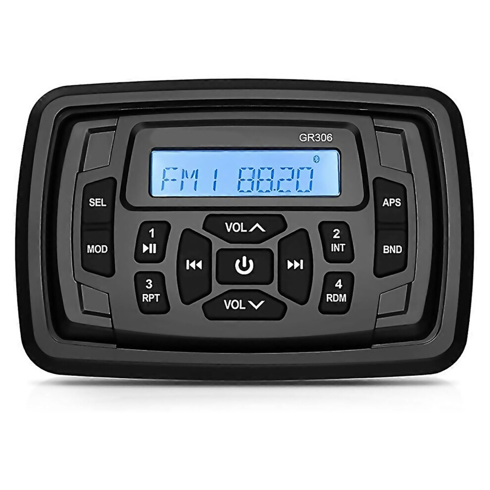 For Waterproof Bluetooth Fm Am Digital Media Audio Player 6000001165115