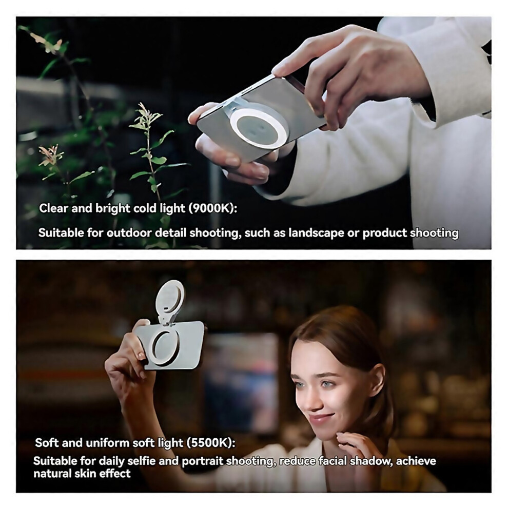 For Pgytech Mobile Phone Magnetic Fill Live Photography Light/White 6000001165245