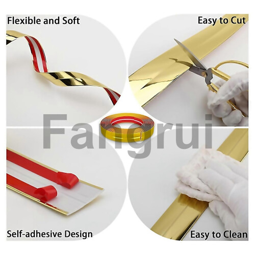 For Shiny Multifunctional Molding Trim Gold 1