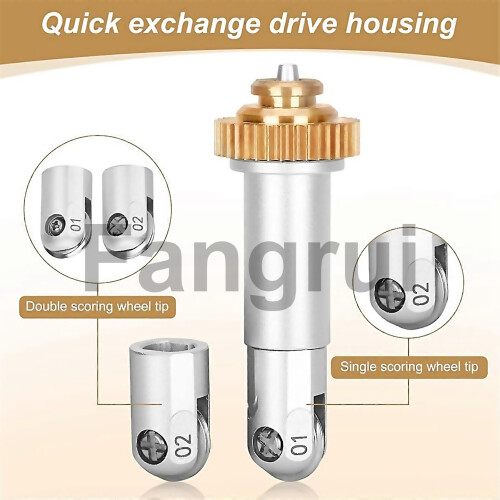 For Scoring Wheel Setdouble Scoring Wheel Tip And Drive Housing 1