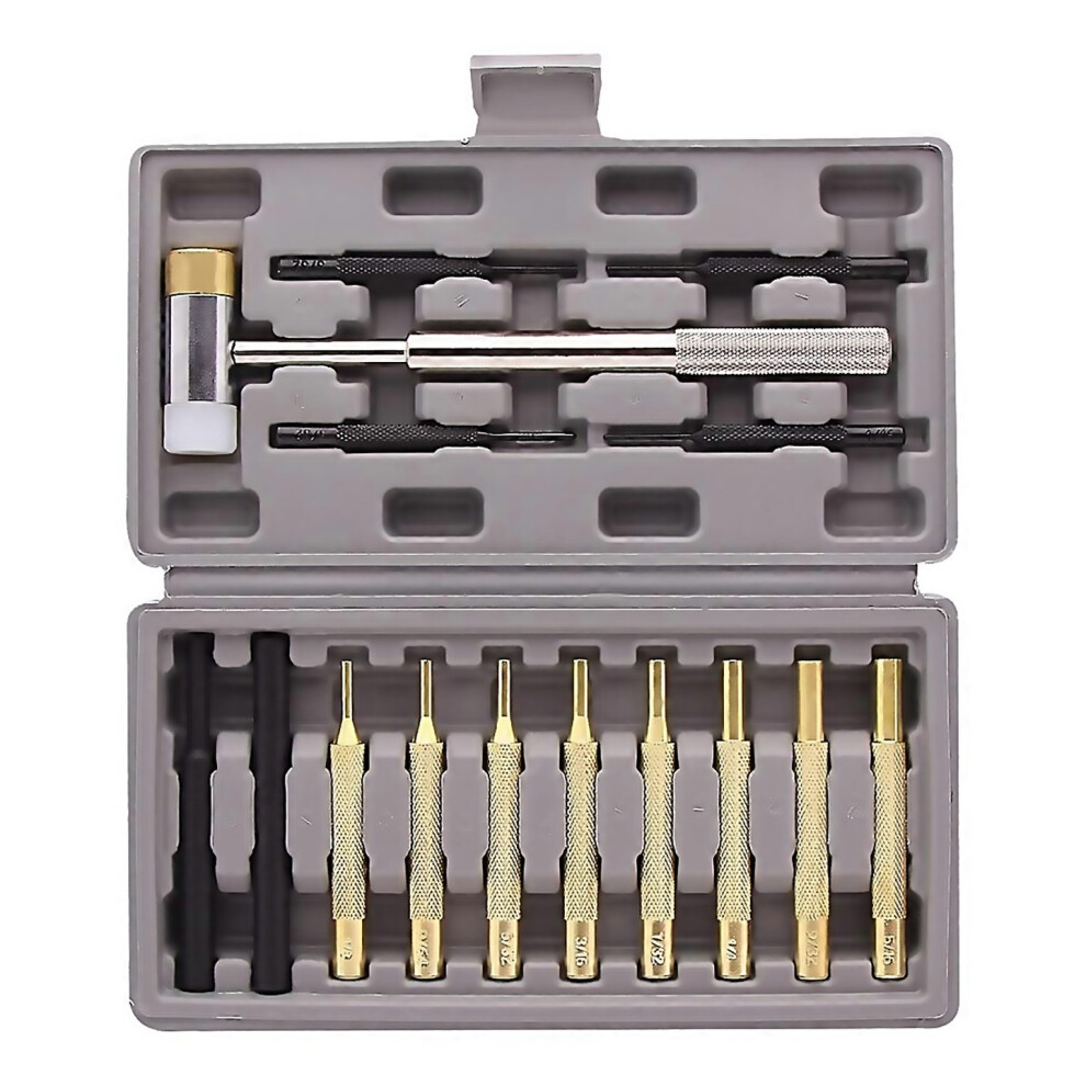For Professional Roll Pin Punch Set Hammer 6000001170294